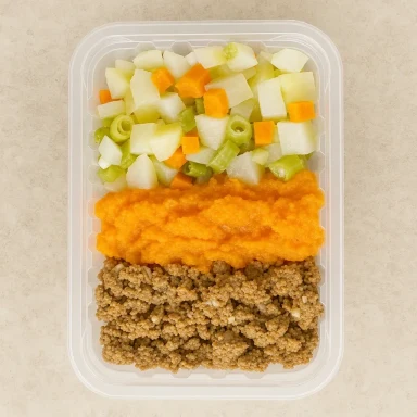 Carne com Legumes